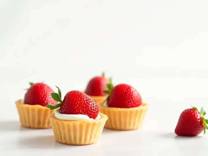 Tartaletas de Fresa
